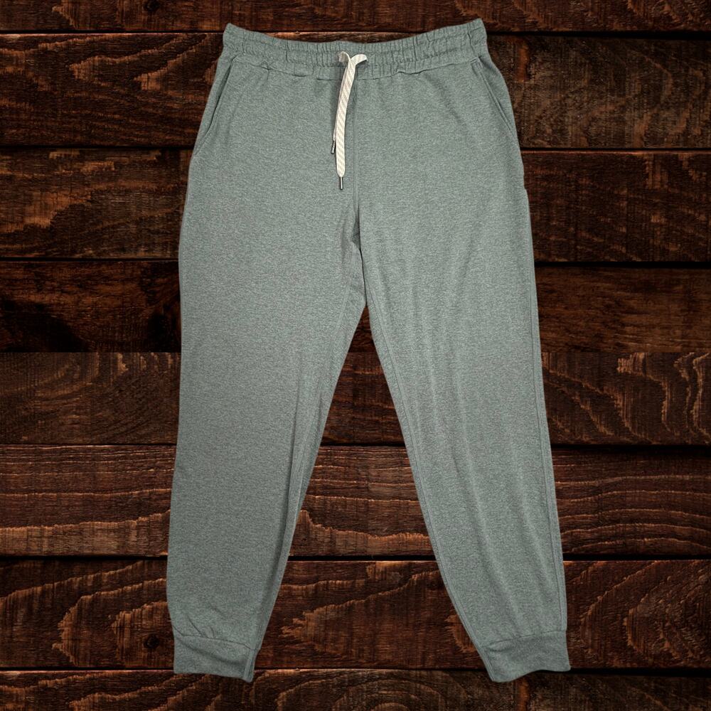Vuori Women's Performance Jogger Sweatpants Stormy Heather Green Size Small - Picture 2 of 9